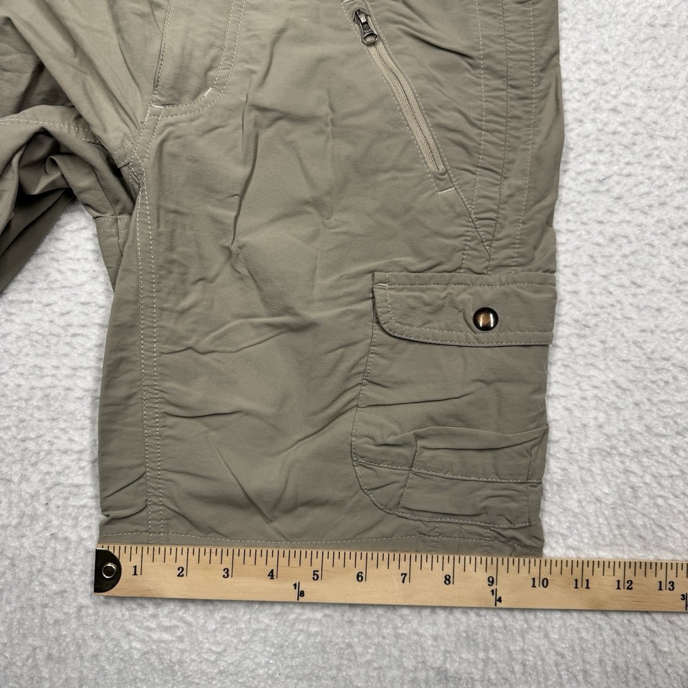 Kuhl Cargo Shorts Hiking Outdoor Casual Tan Beige Women's Size 4 (30x8) - Picture 7 of 11